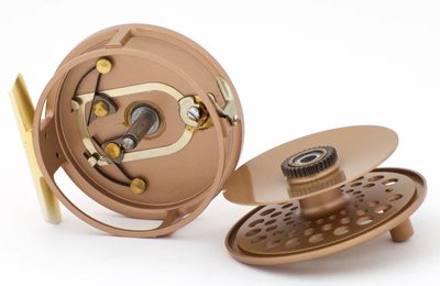 Curso de pesca con mosca - El reel - Reel de pesca con mosca con freno a click