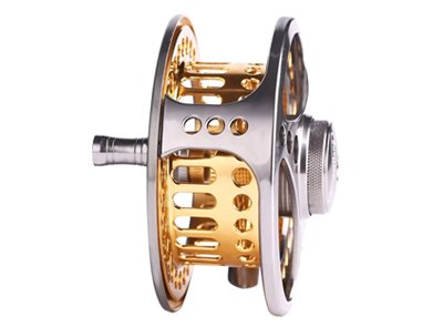 Curso de pesca con mosca - El reel - Reel de pesca con mosca large arbor, carrete ancho