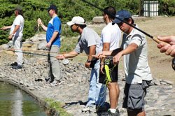 Curso de pesca con mosca