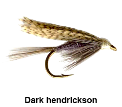 curso de pesca con mosca - moscas - moscas ahogadas - darkhendrickson