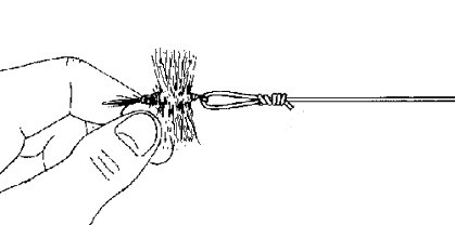 Curso de pesca con mosca - Nudos - Nudo barrilito o uni